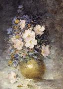 Nicolae Grigorescu Hip Rose Flowers Spain oil painting reproduction